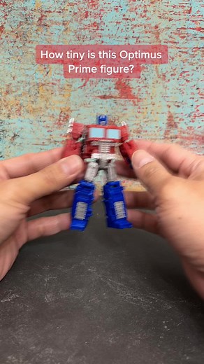 Tiny Optimus Prime Figure Transformations | Hot Wheels & Toys
