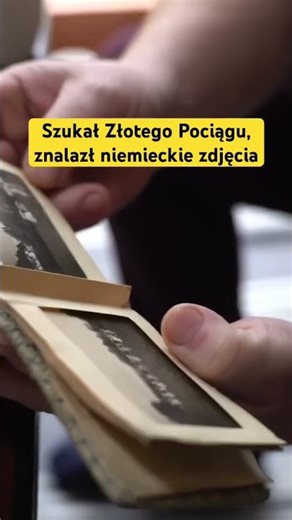 He was looking for the Golden Train, he found German photos #walbrzych #zlotypociag #history #shorts