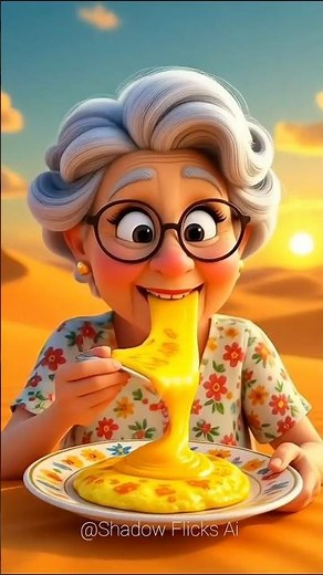 Fat Grandma Chases Giant Camel | Funny 3D Cartoon Story