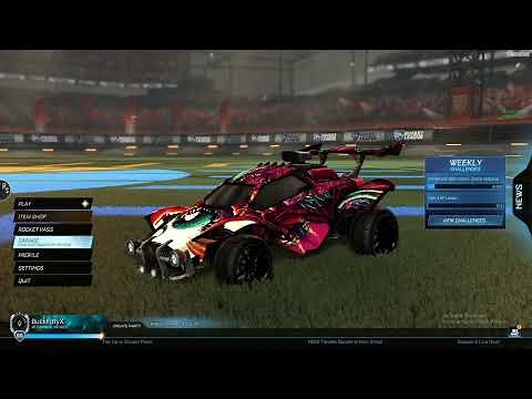 How to get cool custom decals on Rocket league!