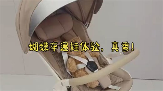 新手妈妈后悔没早入！蝴蝶遛娃神器bebebus解放老腰