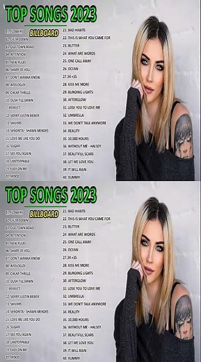 Top 50 Songs of 2022 2023 - Best English Songs 2023 - Billboard Hot 100 This Week - Pop Music 2023💦💦