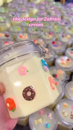 1kg Design Jar of Zafrani Cream: Indulge in Luxury