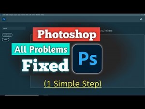 How to Fix All Photoshop CC Problems and Issues Easily (No Step Skipped) | Photoshop Tutorial