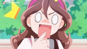 Precure Official on Instagram: "Purirun and Meroron have become human! 🏫🌸 (via Ep. 32 of You and Idol Precure♪) Share if this made your heart go kyun-kyun💗 #Precure"