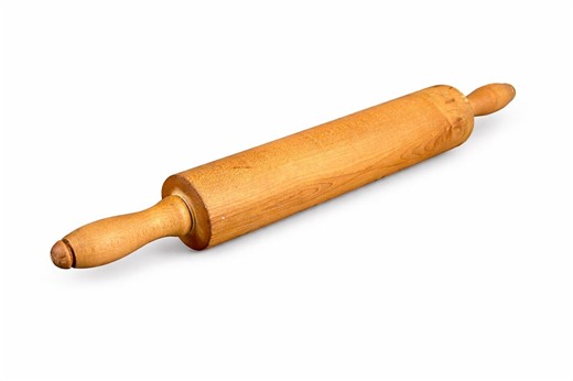 Vintage Wooden Rolling Pin Farmhouse Kitchen Decor Wood Rolling Pin With Handles Rustic Baking Tool 19" - Etsy