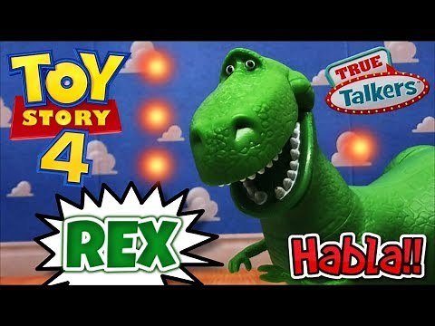 Juguete de REX que HABLA - TOY STORY 4 (True Talkers) Mattel 2019 (Review/Reseña)