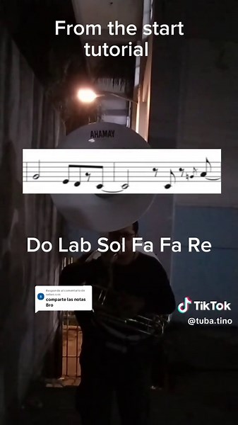 Tutorial de Tuba: Notas Desde el Comienzo