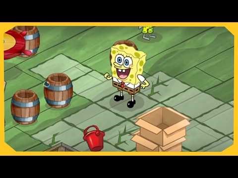 SpongeBob SquarePants: Beachy Keen Gameplay (Browser Game)