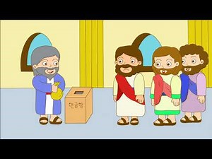 (어린이설교)가난한과부의헌금(성경동화)_The offering of poor widow