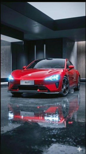 2026 Xiaomi SU7 EV 🔴 The Future of Electric Speed & Luxury! #Shorts
