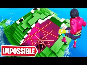 DEFAULT Rainbow DROPPER! (Fortnite Creative Mode)