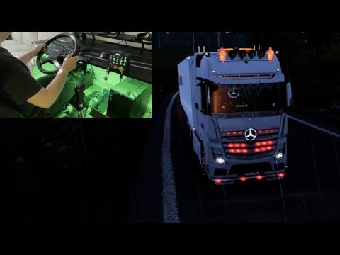 Schenker Transport From Poland To Russia - ETS 2 - Gameplay With Full Size Steering Wheel