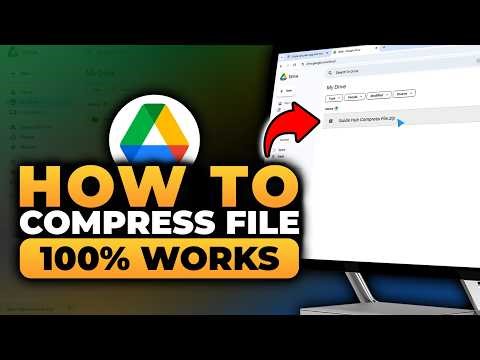 How To Compress Google Drive File (100% WORKS) | FAST & EASY | NO Yapping, To The Point!