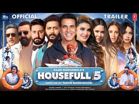 HOUSEFULL 5 - Official Trailer | Akshay Kumar | Riteish Deshmukh | Abhishek Bachchan | Sanjay Dutt