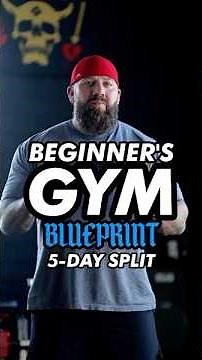 5-Day Gym Plan For Beginners!