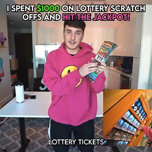 39K views · 370 reactions | I Spent $1,000 On Lottery Scratch Offs And Won $____ 螺 | Harrison Nevel | Facebook