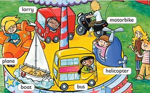 Kid's box 1-第10单元第1课词汇+课文