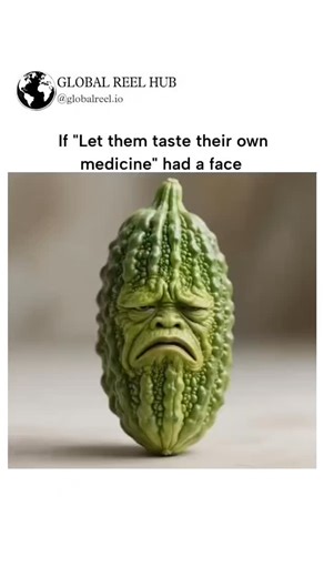 Neural Scratches | AI ASMR on Instagram: "The post shares a 62-second animated clip of cartoon vegetables like peppers, tomatoes, and corn dramatically "biting back" when poked or fed, captioned as the facial embodiment of "let them taste their own medicine," highlighting ironic revenge humor. Replies overwhelmingly riff on "cannibalism" (e.g., yellow capsicum devouring green), turning the yellow pepper's chomp into a meme, with 61 responses blending puns and emojis for viral playfulness. Rapid 