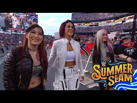 BAYLEY, DAKOTA KAI, IO SHIRAI (IYO SKY) RETURN AT WWE SUMMERSLAM FACE OFF WITH BIANCA BELAIR & BECKY