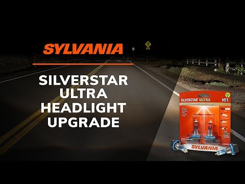 SYLVANIA Headlight Comparison: Basic vs Silverstar Ultra | Side-by-Side Night Drive
