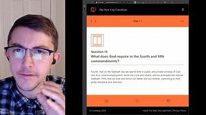 Q: What does God require in the fourth and fifth commandments? A: Fourth, that on the Sabbath day we spend time in public and private worship of God, rest from routine employment, serve the Lord and others, and so anticipate the eternal Sabbath. Fifth, that we love and honor our father and our mother, submitting to their godly discipline and direction. Today we continue working through a helpful tool for learning more about the Christian faith - God, the Church, the World and ourselves - a Catec
