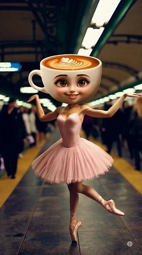 🩰 Ballerina Cappuccina: A Dance of Espresso Elegance