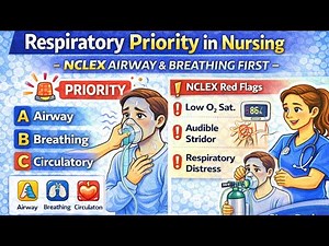 Respiratory Priority in Nursing | NCLEX Airway & Breathing First