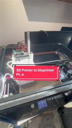 We’re almost there with converting this 3D printer into a bioprinter! @PCBWay #bioprinter #3dprinter #custompcb #esp32 #arduino