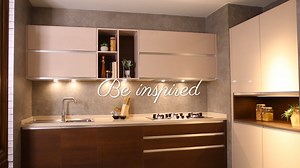 An eye-catching design with an exceptional balance of finishes, the Hazel Kitchen adds an aura of style and sophistication to every home. Along with it’s soothing design and color combination, Hazel features high-gloss paint, soft opening & closing drawers and cabinets, anti-microbial countertops and LED lights under the cabinets as well as sensor lights within the drawers for easy access. | Interwood