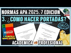 3. COVERS ACCORDING TO APA 2020 STANDARDS | (FOR ACADEMIC WORKS, THESIS AND PUBLICATIONS) | EASY.