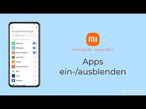 Apps ausblenden oder einblenden - Xiaomi [Android 14 - HyperOS 1]