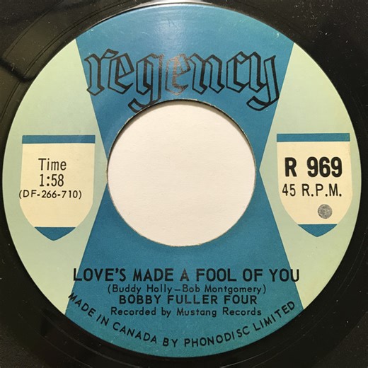 Bobby Fuller Four - Love’s Made A Fool Of You