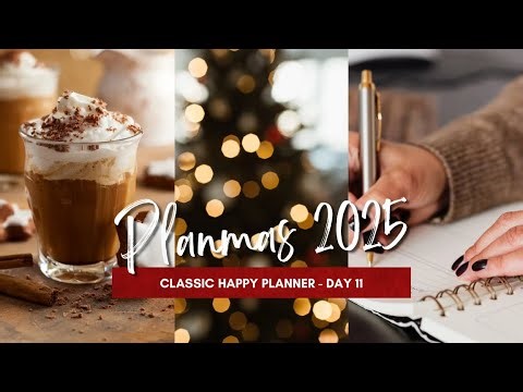 Planmas Day 11 | Happy Planner Setup