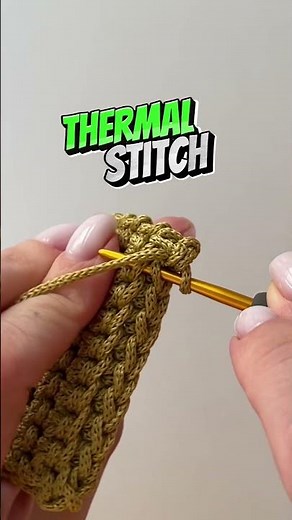 Perfect Potholders with the Thermal Stitch! #crochetmagic #beginnerfriendly