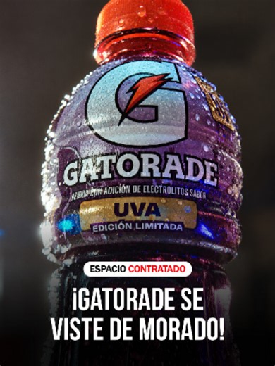 💜Hay sabores que celebran grandes historias. Este octubre, vuelve Gatorade sabor Uva por los 125 años de Alianza Lima. Para íntimos. 🍇👕 #Gatorade #AlianzaLima #ArribaAlianza #Octubre #EspacioContratado