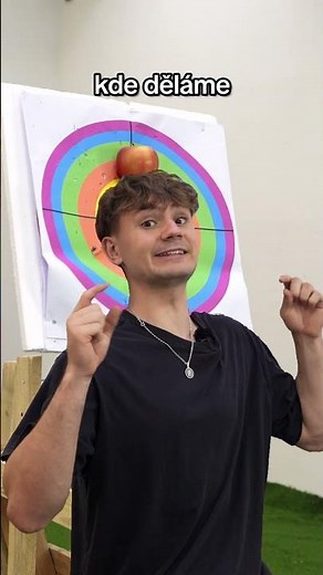 trefí JABLKO nad MOJÍ hlavou ? 🏹🎯