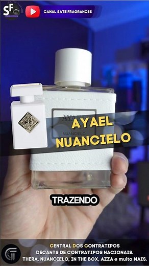 OUTRO NÍVEL | NOVO AYAEL da NUANCIELO DUPE MUSK THERAPY da INITIO | SUPER AGRADÁVEL #perfumes
