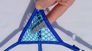 Mens or Womens Micro Mini Bikini Thong Mesh Beachwear Bottom Panty With Thin Straps Tiny Mens G- String Swimwear Transparent - Etsy