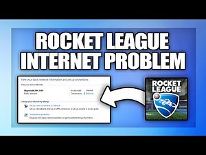 Rocket League fix INTERNET CONNECTION Problem