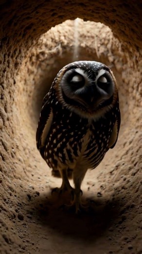 Burrowing Owl: Life Inside Underground Burrows