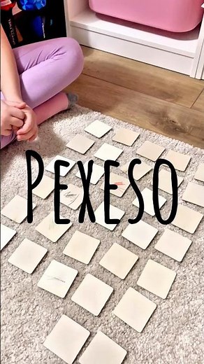 Pexeso - skvělá hra pro děti, s kterou se učí důležité věci
