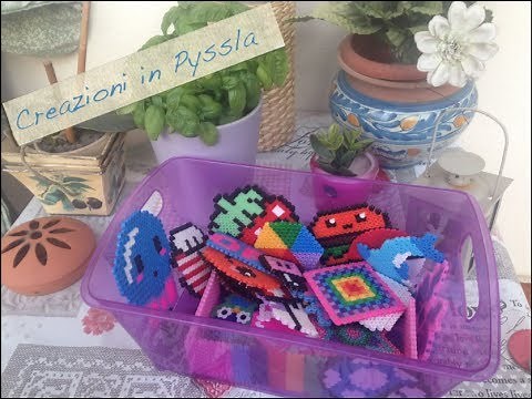 Le mie creazioni in Pyssla ♡