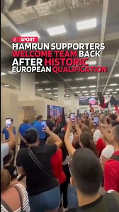 27K views · 626 reactions | Ħamrun Spartans made history on Thursday night after securing a 2-2 draw against Latvian side FC RFS, becoming the first Maltese team ever to reach the League Phase of a UEFA club competition. The players returned home to a heroes’ welcome early this morning, as fans packed Malta International Airport, chanting and singing in full support of their team’s historic achievement. | Lovin Malta | Facebook