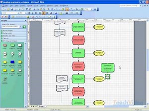 Схема бизнес-процесса. Детализация процессов. Visio (4/4)