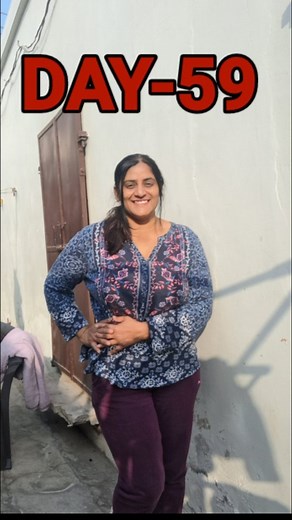 42 reactions | FAT TO FIT CHALLENGE DAY-59 #fitnesschallenge | Babita's green planet | Facebook