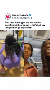 4.2K reactions · 101 shares | She went to the gym for the first time and asked her mom to be her videographer — what happened next is too funny! Via: anitaachukwu (TT) | EMMA COURAGE | Facebook