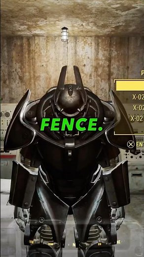 When you always walked past this X02 power armor in Fallout 4 #fallout #fallout4 #fallout4gameplay