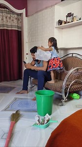 Minni Baby Dustbin Technologia 😱 #father #daughter #dustbin #technologia #vairal2026 | Narendar Palamoor