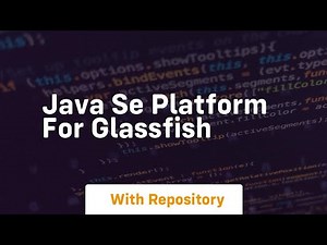 java se platform for glassfish